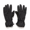 New Nylon Metal Gloves In Econyl Regenerated Nylon Black Accessories