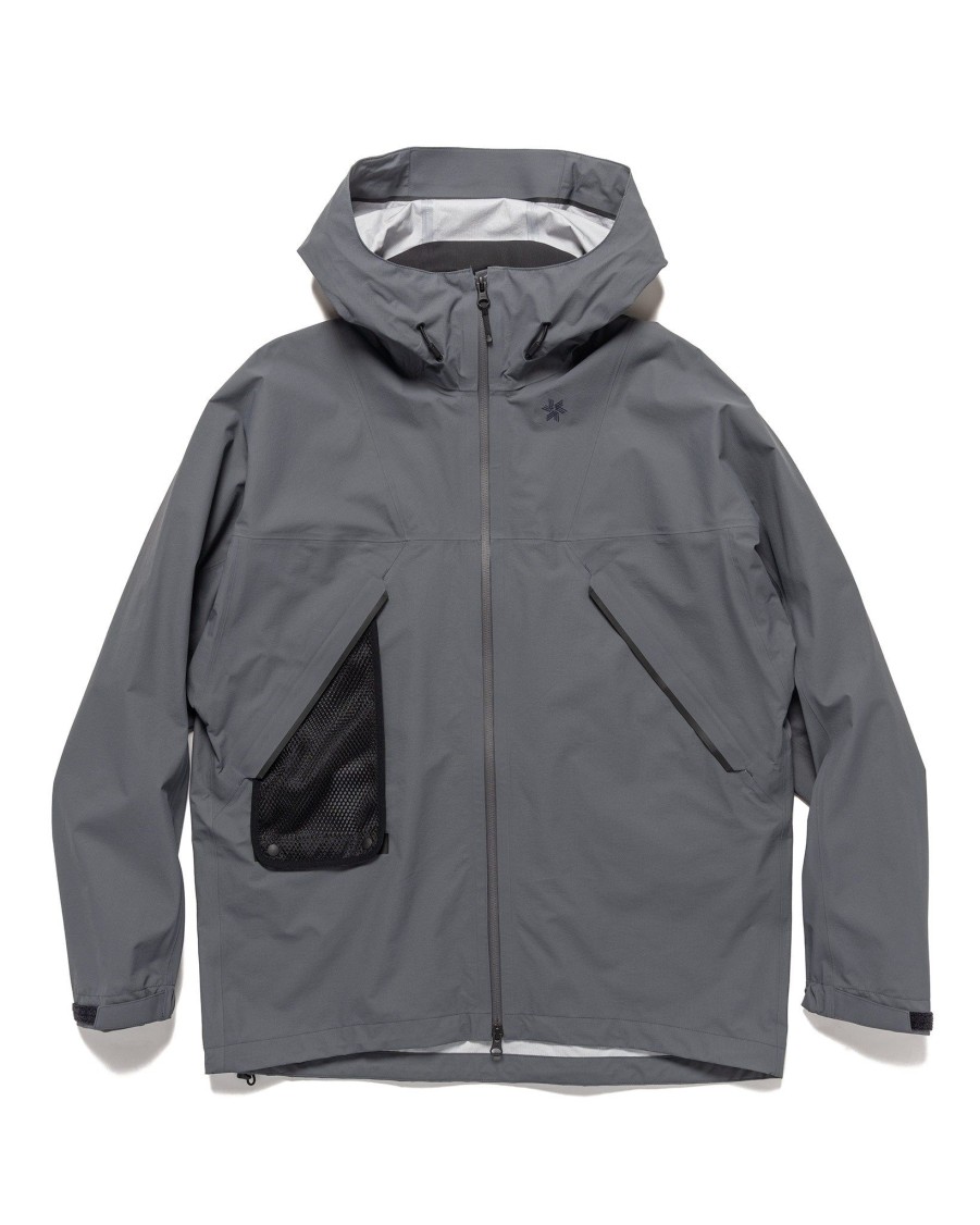 Online Pertex Shieldair Mountaineering Jacket Focus Gray Outerwear