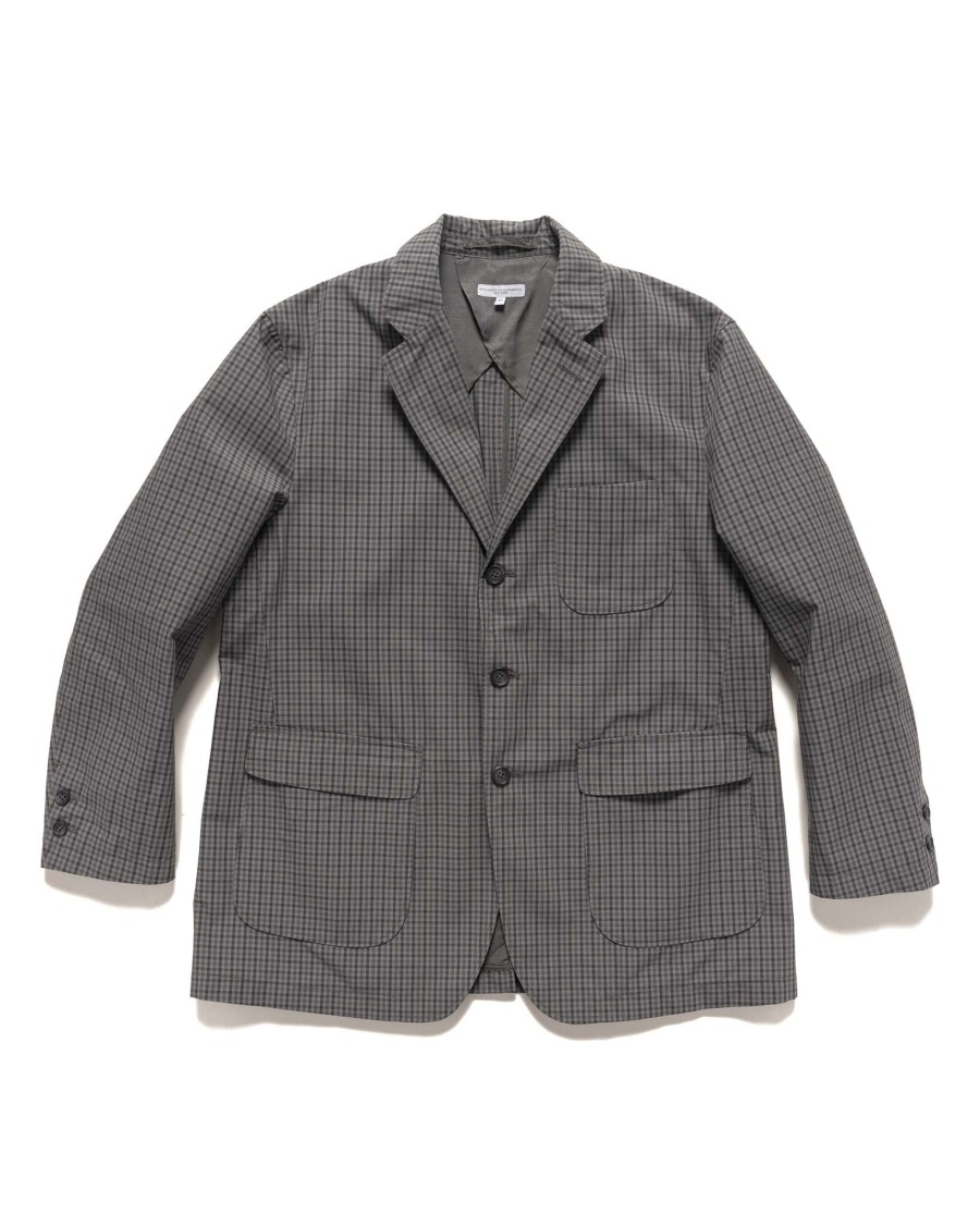 Clearance Ivy Blazer Pc Gunclub Check Grey Outerwear