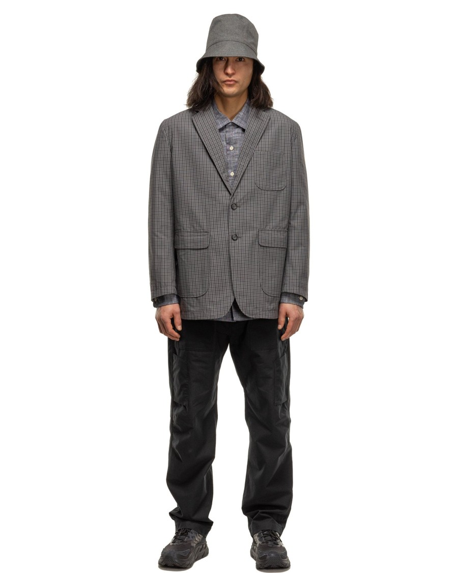 Clearance Ivy Blazer Pc Gunclub Check Grey Outerwear