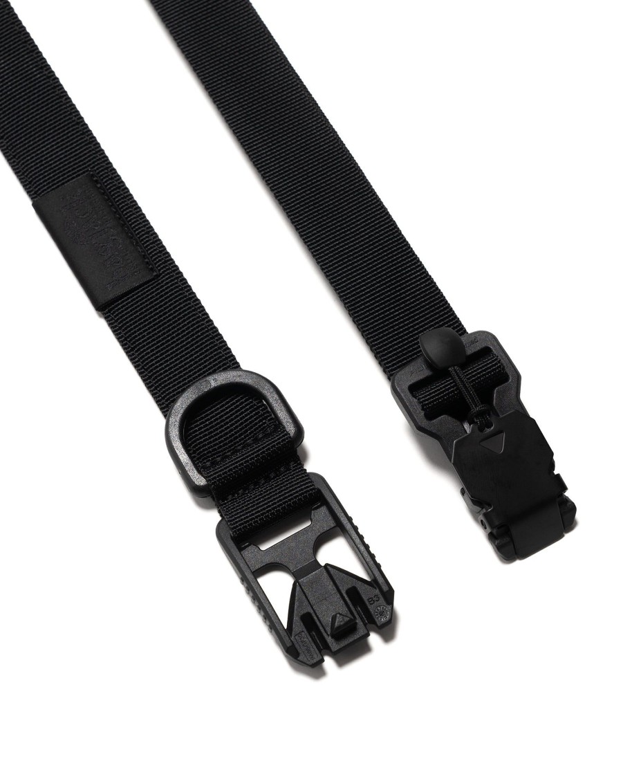 New Nxl Belt 25Mm V-Buckle Black Accessories