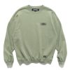 New Classic Sweat Shirt Ls Sage Green Sweaters