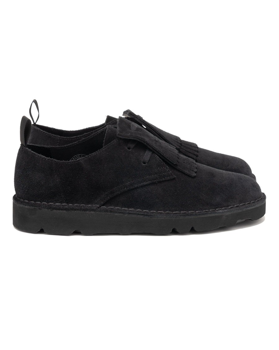 Clearance X Engineered Garments Desert Khan Black Footwear