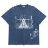 Hot Overdye Cause And Effect T Navy T-Shirts