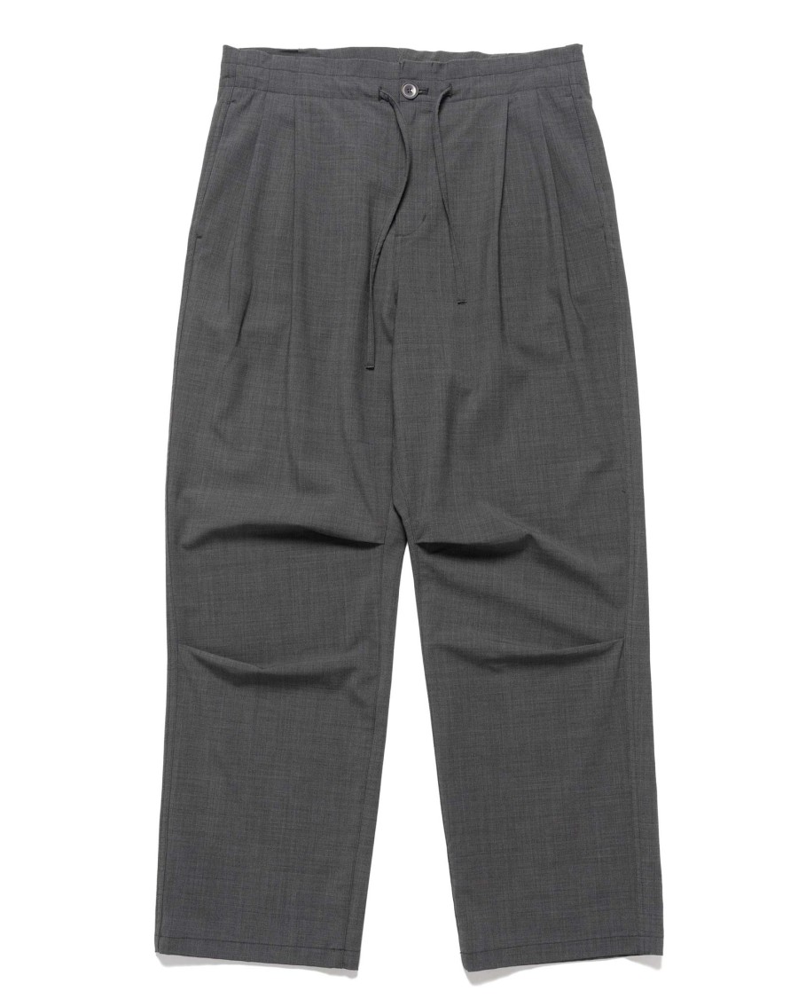 Wholesale Worker Easy Pants P/W/Pu Tropical Cloth Charcoal Bottoms