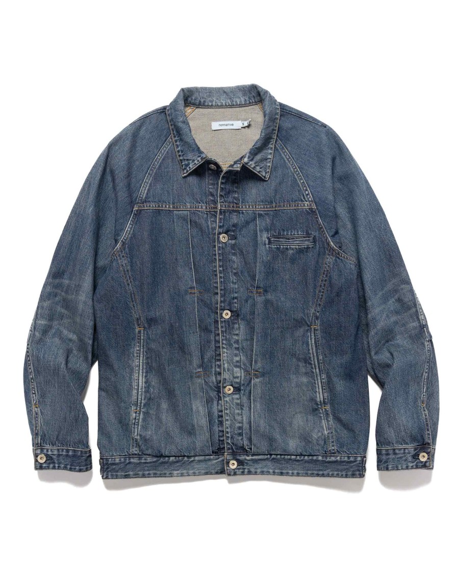 Hot Trucker Blouson Cotton 10Oz Denim Vw Indigo Outerwear