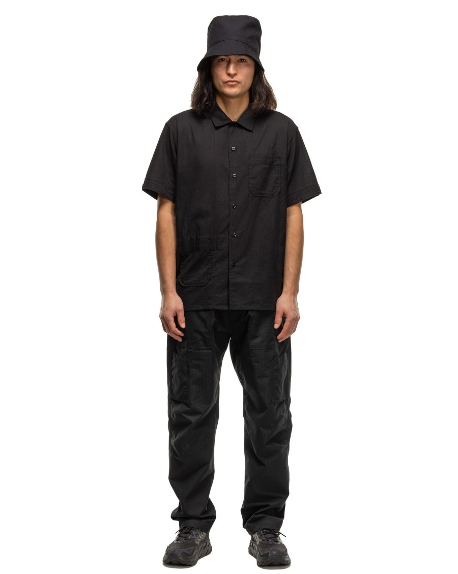 Online Camp Shirt Cotton Handkerchief Black Shirts