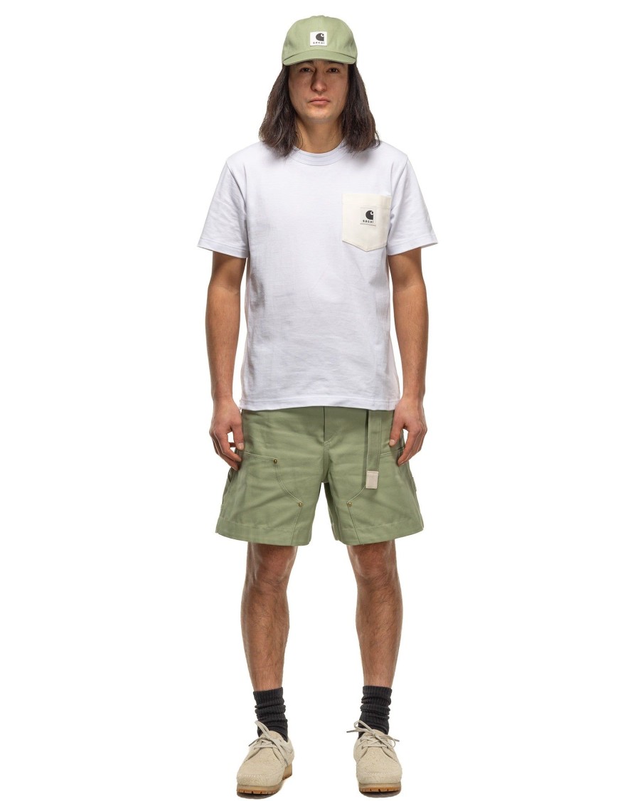 Best Carhartt Wip Duck Shorts L/Green Bottoms