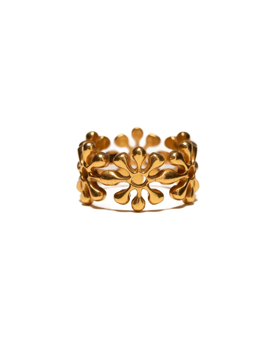 Clearance Orbit Ring 14K Gold Plated Accessories