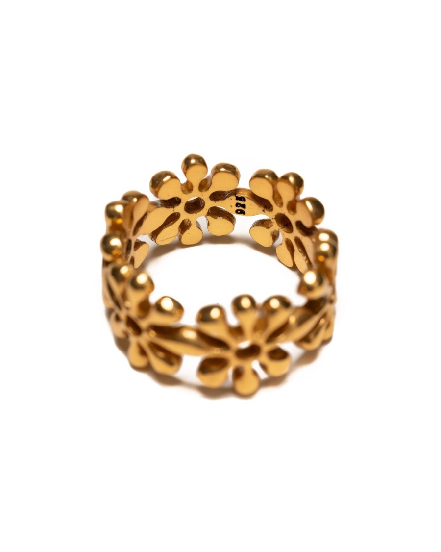 Clearance Orbit Ring 14K Gold Plated Accessories