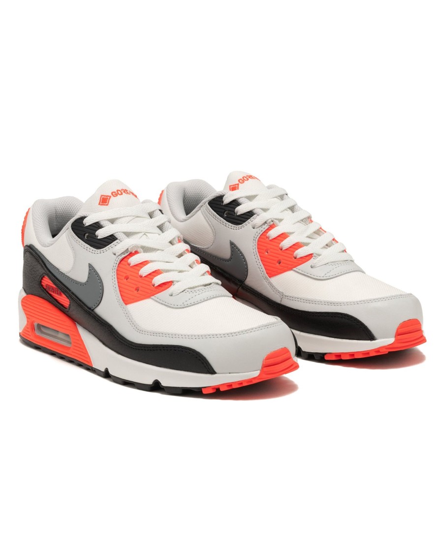 Wholesale Air Max 90 Gore-Tex Summit White/Crimson Footwear