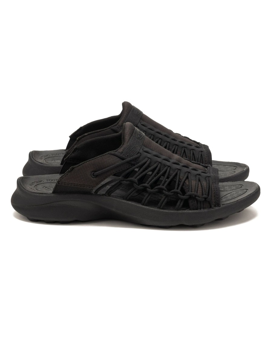 Clearance Uneek Snk-Slide Sandals Black Footwear