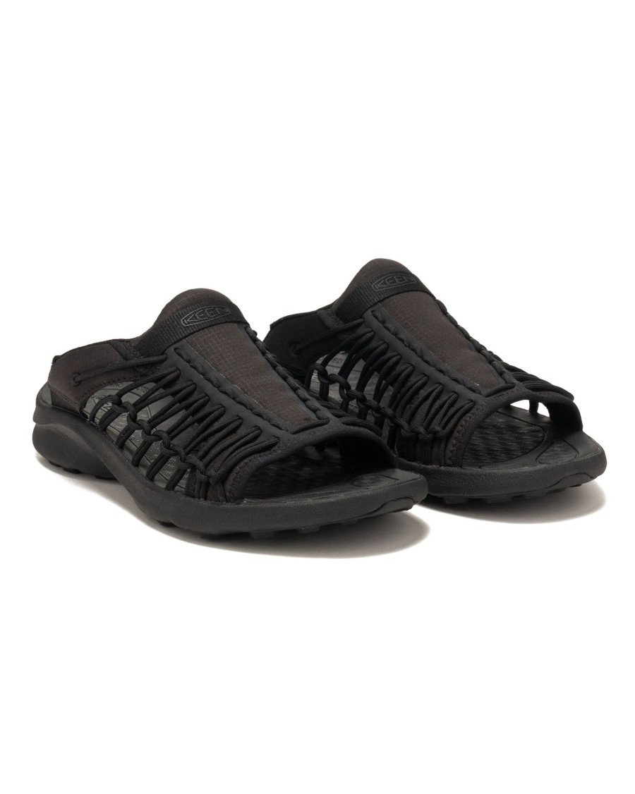 Clearance Uneek Snk-Slide Sandals Black Footwear