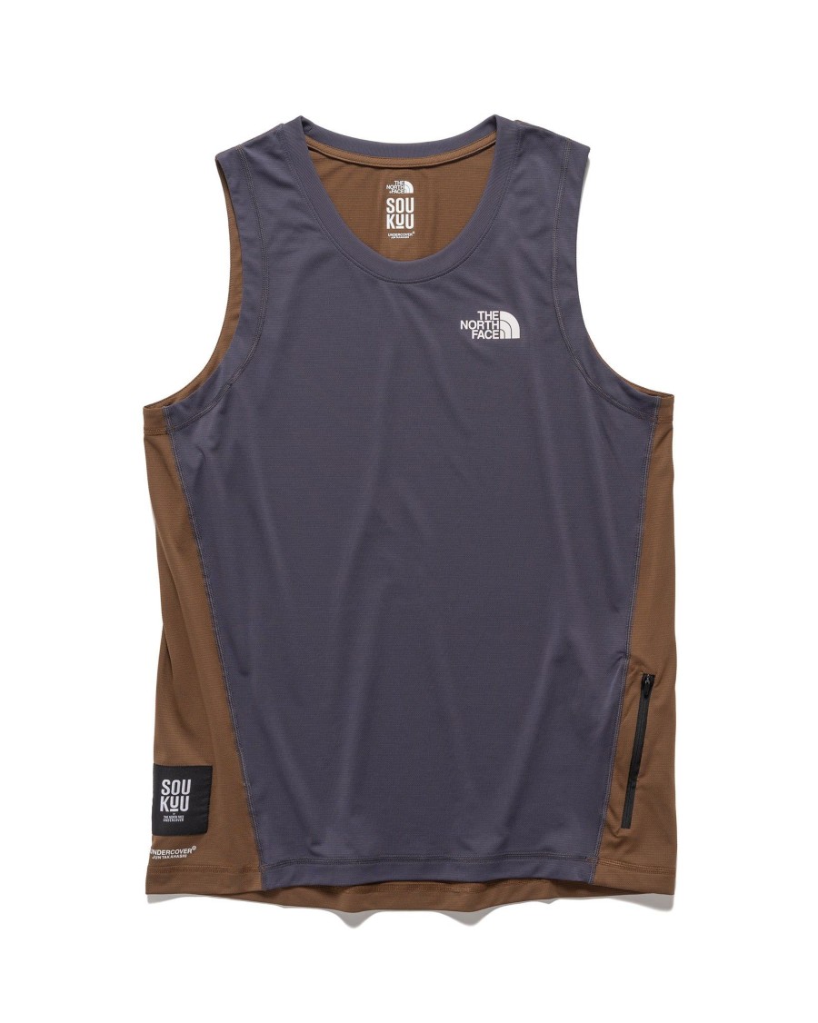 Best X Undercover Soukuu Trail Run Tank Top Periscope Grey T-Shirts