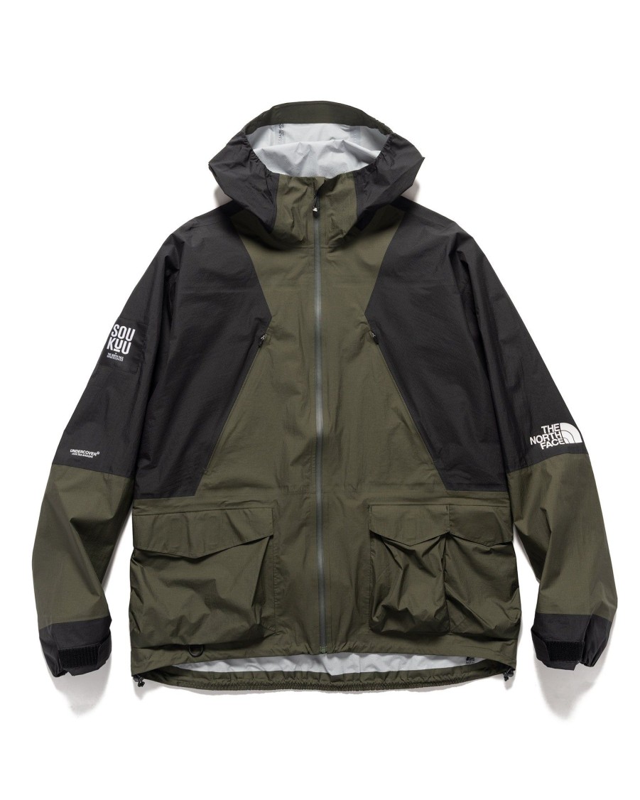 Best X Undercover Soukuu Hike Packable Mountain Light Shell Jacket Forest Green Outerwear