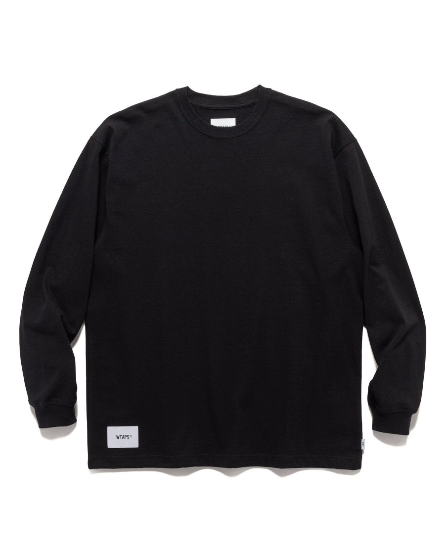 New Aii 01/Ls/Cotton. Sign Black T-Shirts