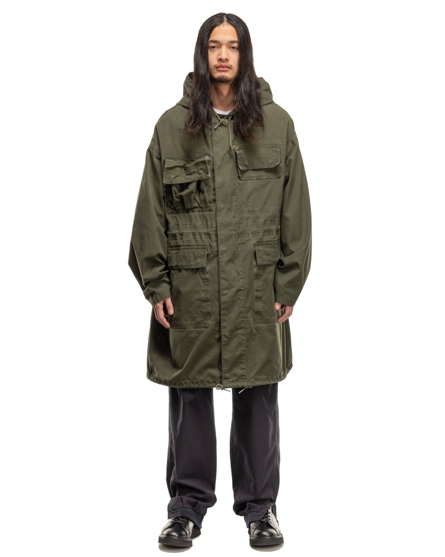 Online Copleston Field Parka 3L Dmgd Olive Outerwear