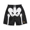 Online Nylon Bone Swim Trunks Black Bottoms