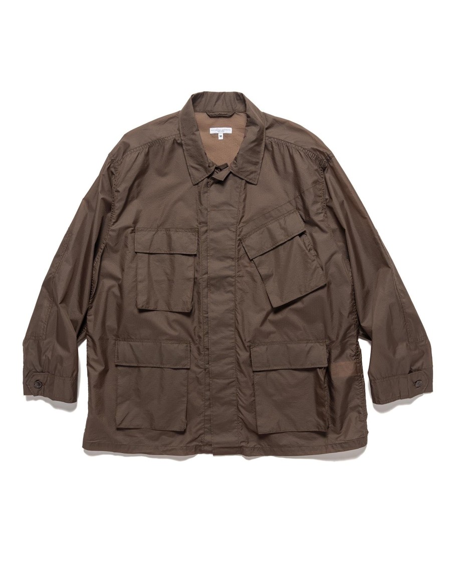 Wholesale Bdu Jacket Nylon Micro Ripstop Dk Brown Outerwear