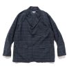 Clearance Loiter Jacket Cl Windowpane Navy Outerwear