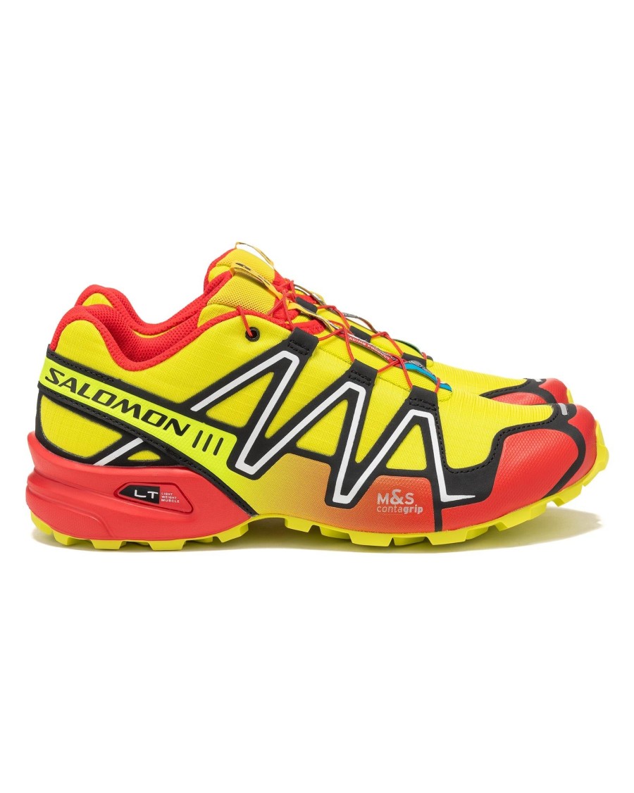 Best Speedcross 3 Sulphur Spring/High Risk Red Footwear