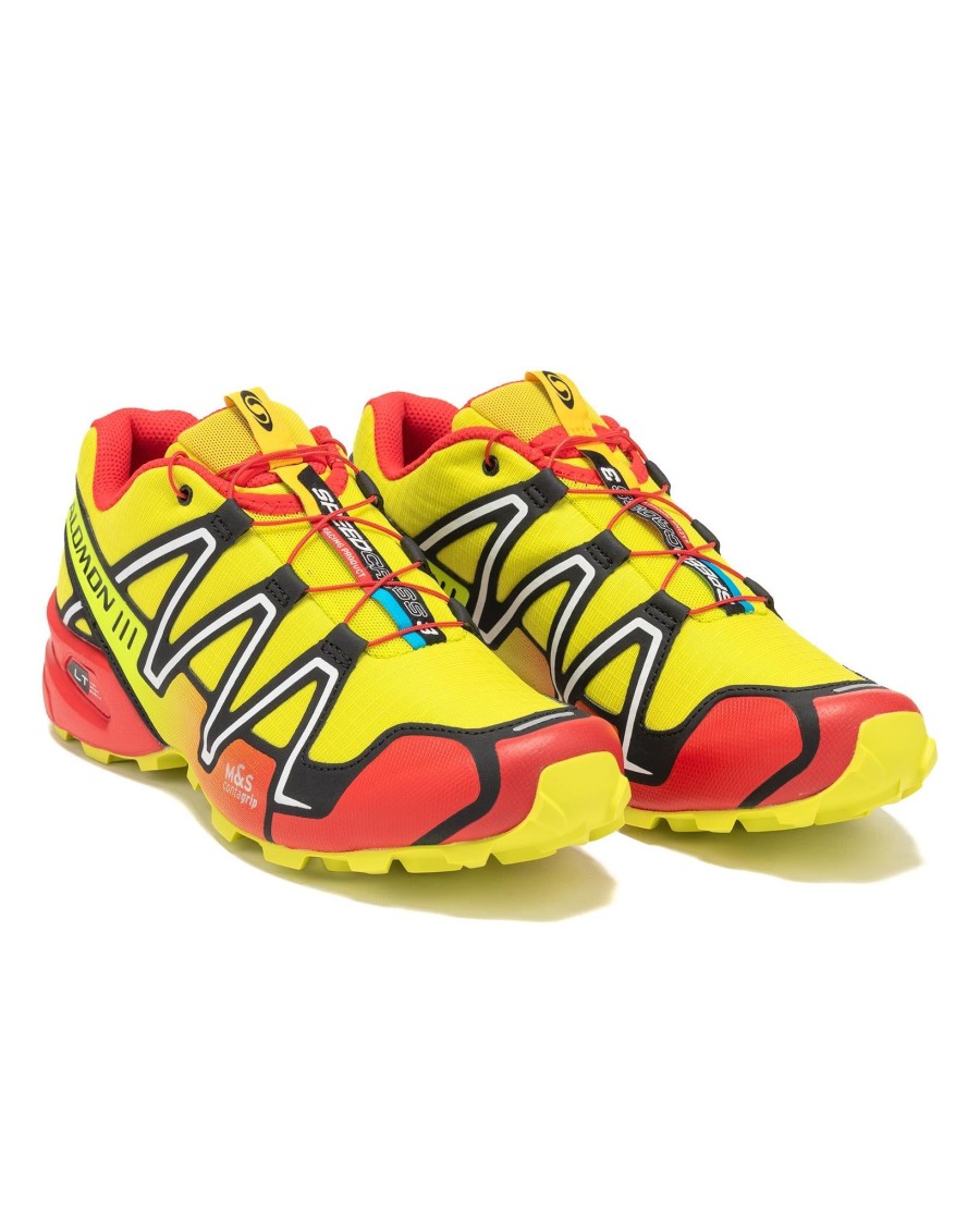 Best Speedcross 3 Sulphur Spring/High Risk Red Footwear