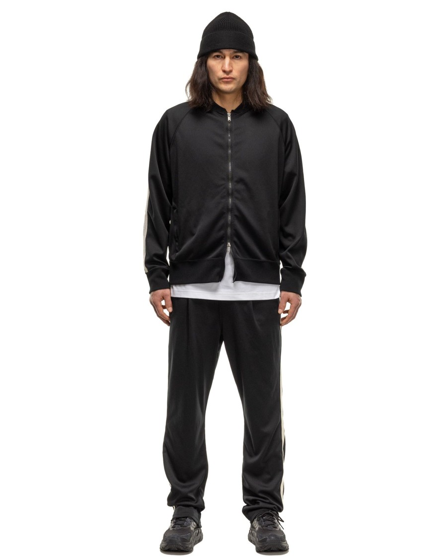 Wholesale Coach Full Zip Blouson Poly Jersey Black Outerwear