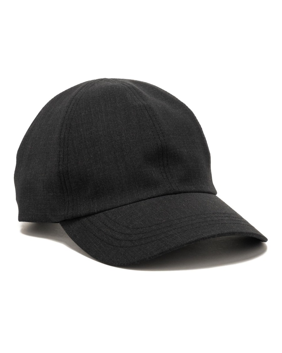 Hot Field Cap-Tropical Wool Charcoal Accessories