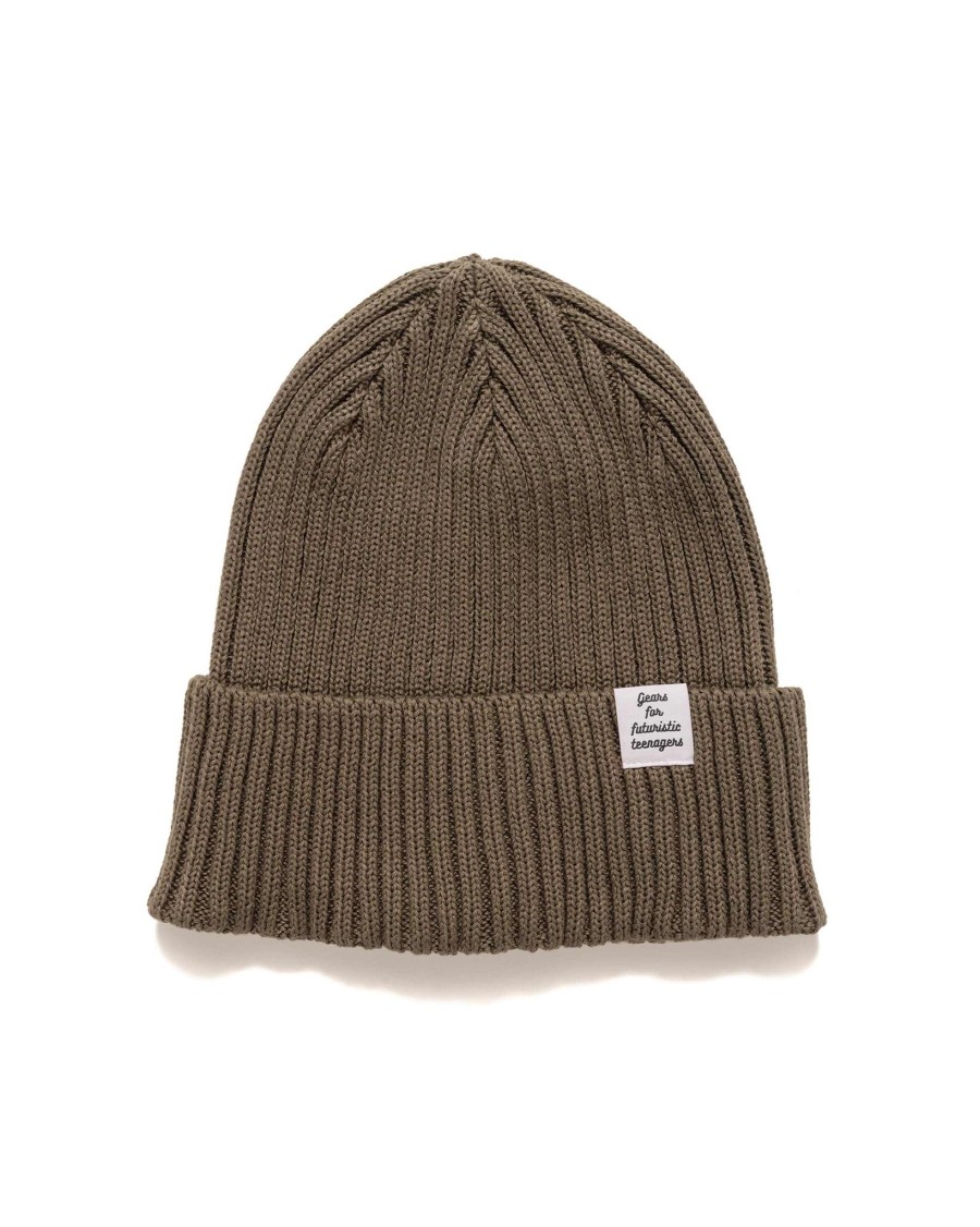 Clearance Cotton Rib Beanie Olive Drab Accessories