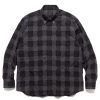 New Sheer Check B.D Shirt Black Shirts