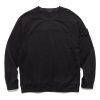 Best Ghost Piece Crewneck Sweatshirt Black Sweaters