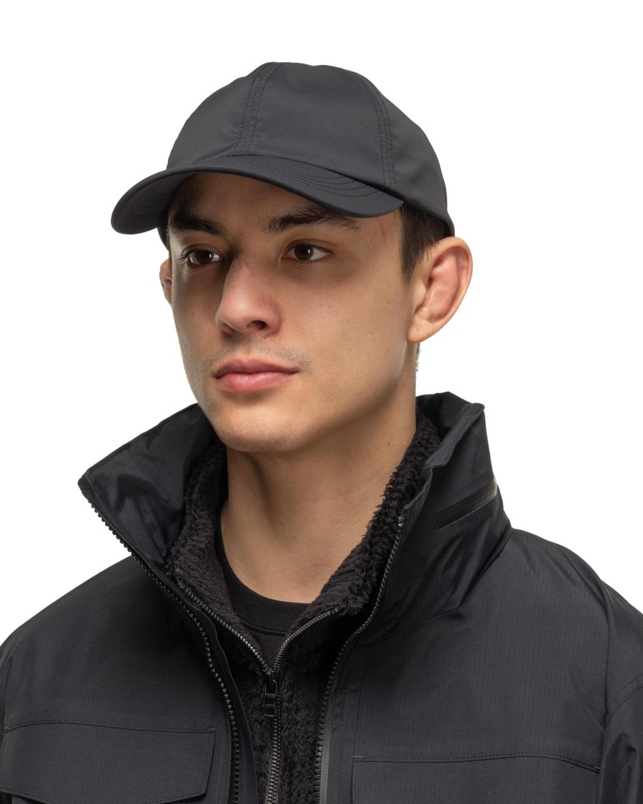 Best Field Cap-Gore-Tex Windstopper® 3L Nylon Ripstop Black Accessories