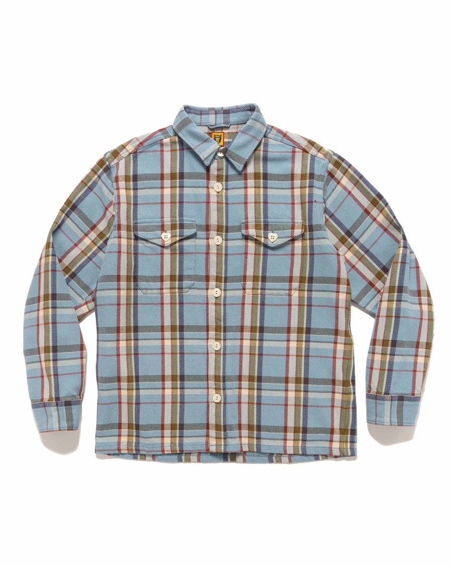 Hot Check Shirt Blue Shirts