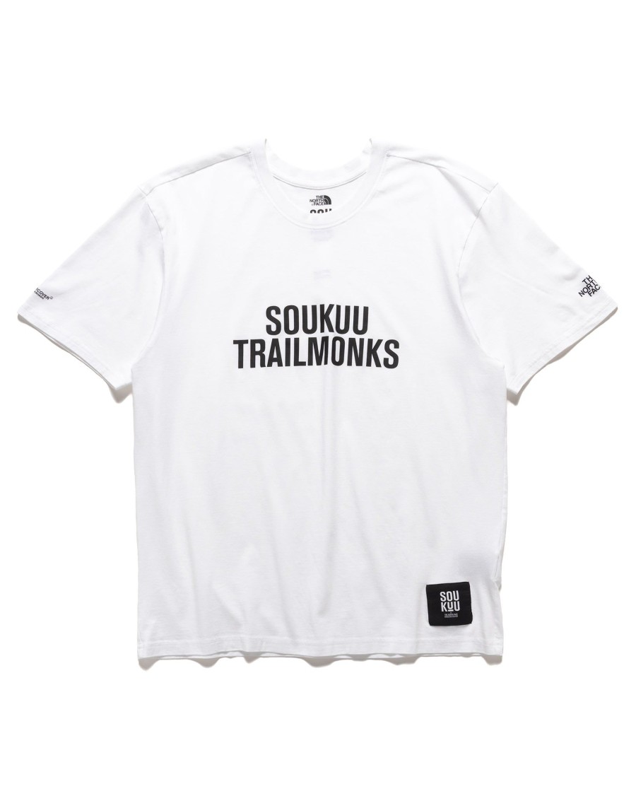 New X Undercover Soukuu Hike Technical Graphic Tee Bright White T-Shirts