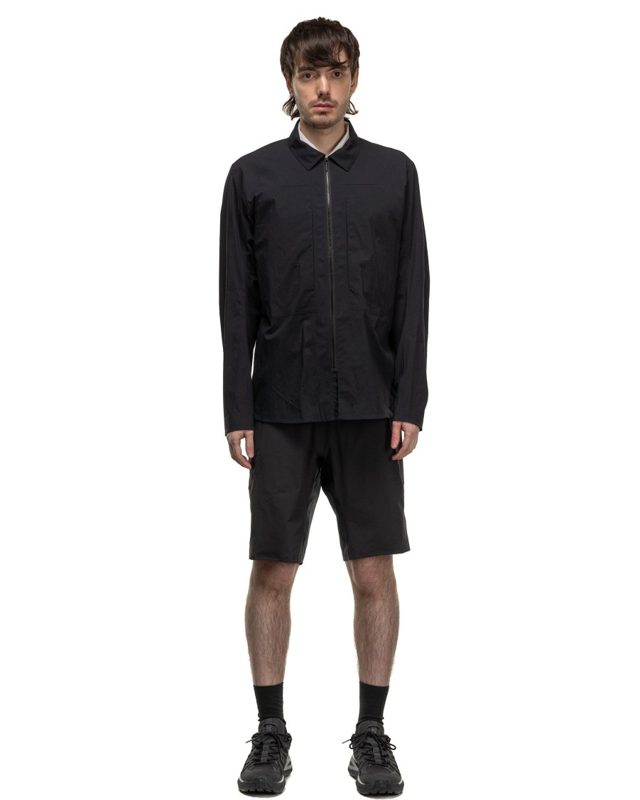 New Component Lt Shirt Jacket Black Outerwear