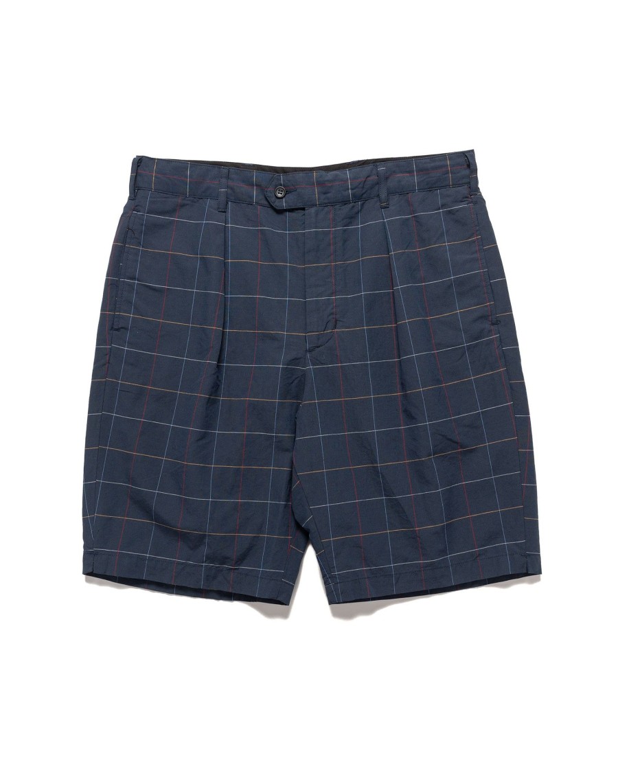 Clearance Sunset Short Cl Windowpane Navy Bottoms