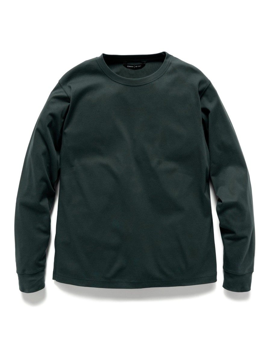 New Prime Standard Fit T-Shirt L/S-Suvin Cotton Jersey Spruce T-Shirts