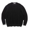 New Rancher L/S Sweater C/N Mesh Black Sweaters