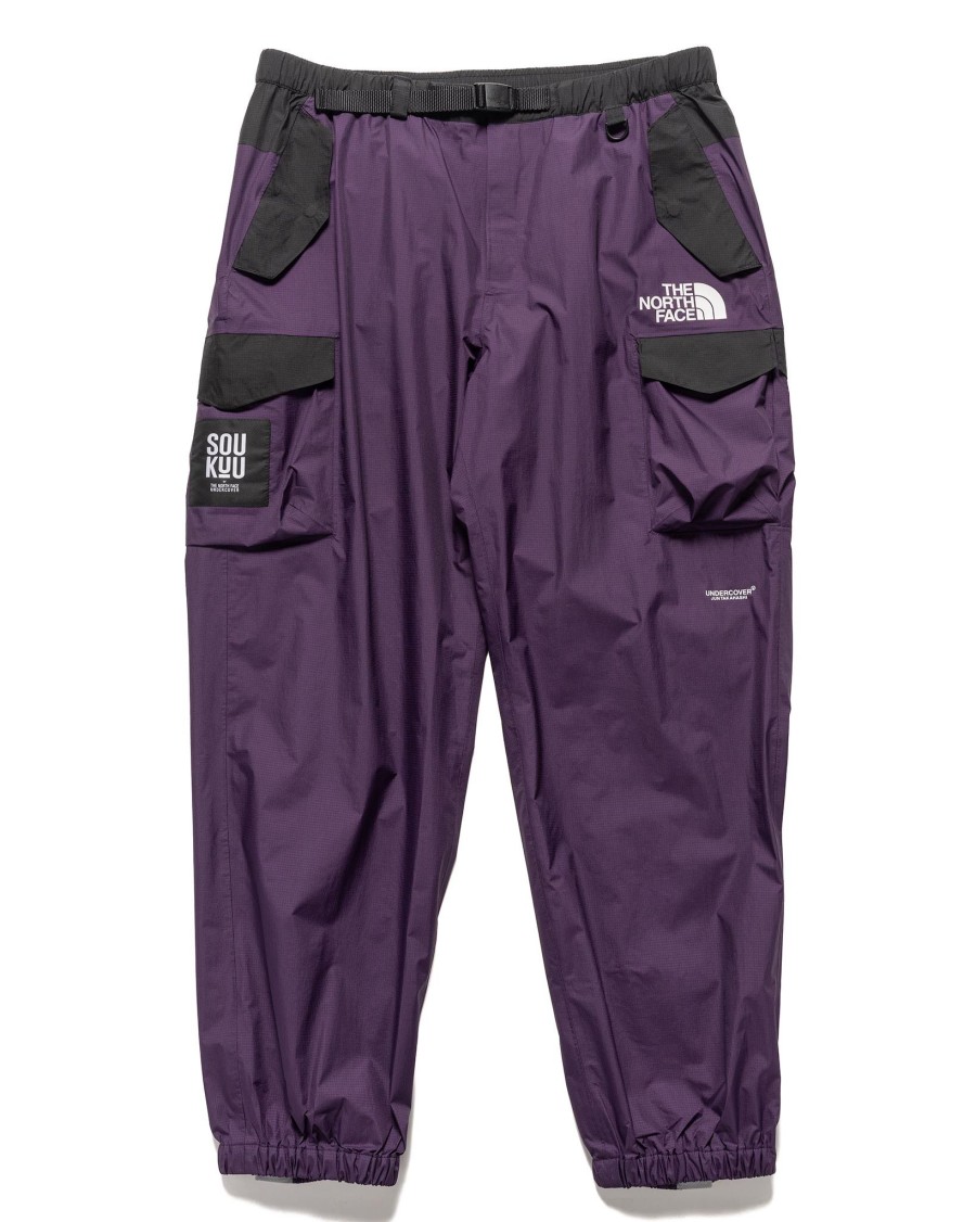 Hot X Undercover Soukuu Hike Belted Utility Shell Pant Purple Pennant Bottoms