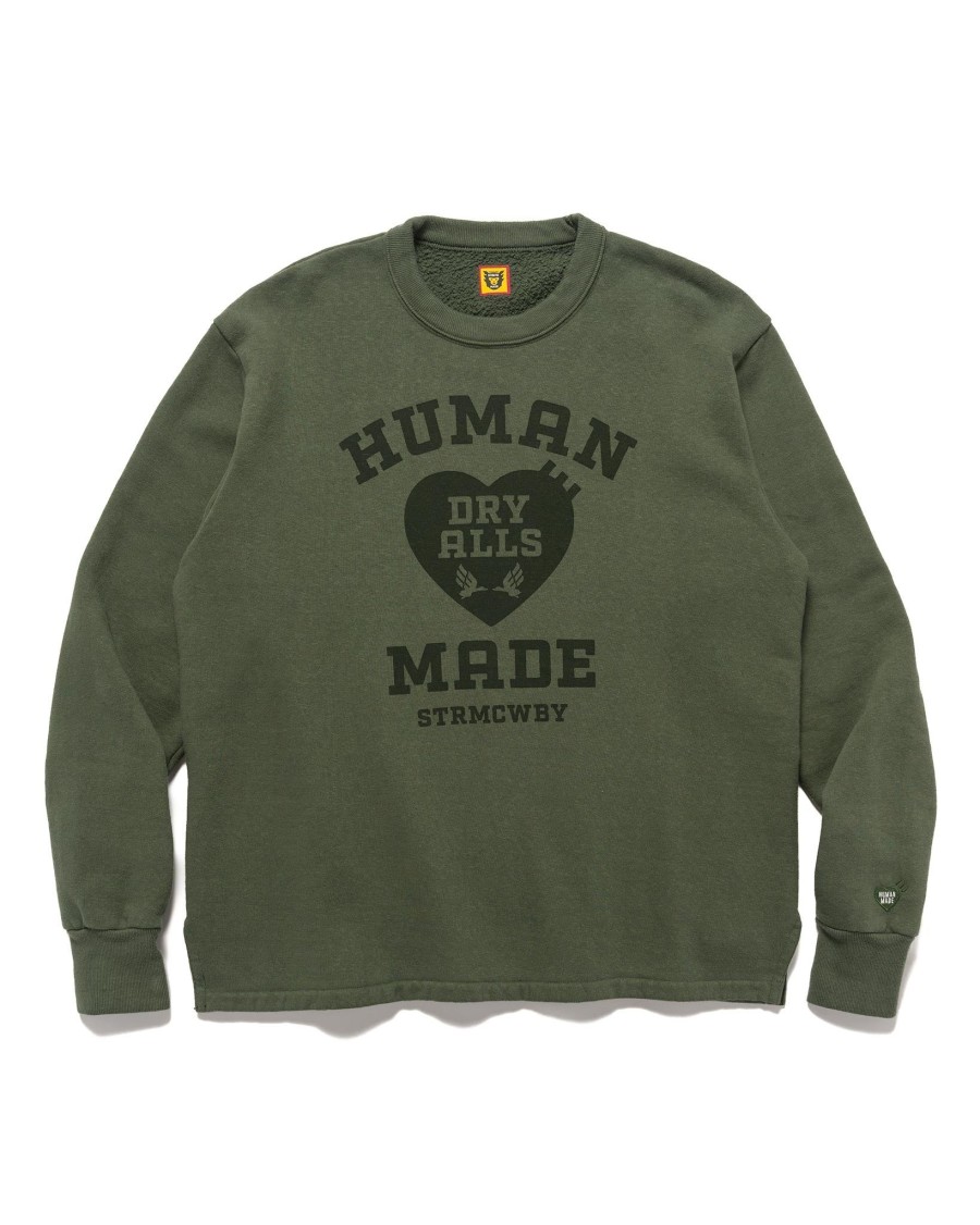 Best Military Sweatshirt Olive Drab Sweaters