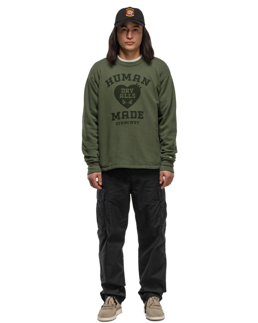 Best Military Sweatshirt Olive Drab Sweaters