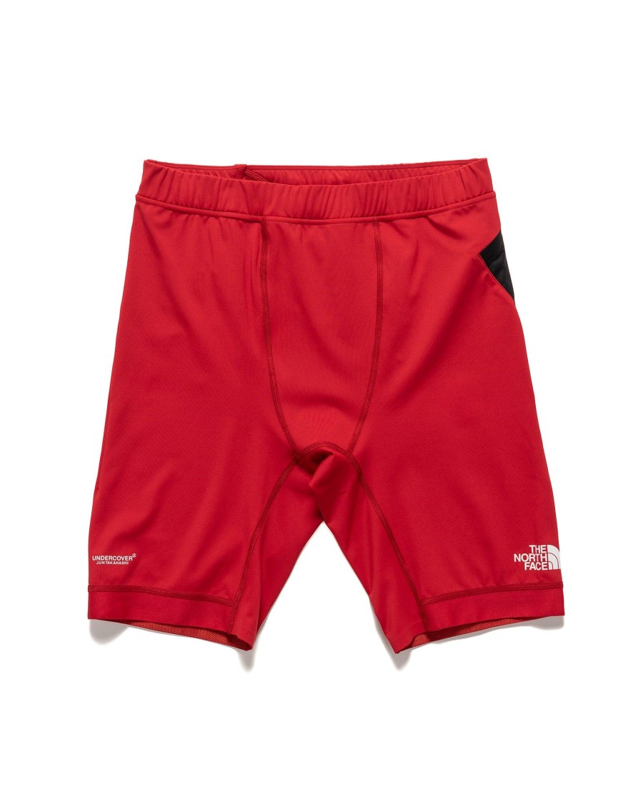 Hot X Undercover Soukuu Trail Run Utility Short Tight Chili Pepper Red Bottoms