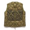 Hot Light Down Vest Olive Branch Outerwear