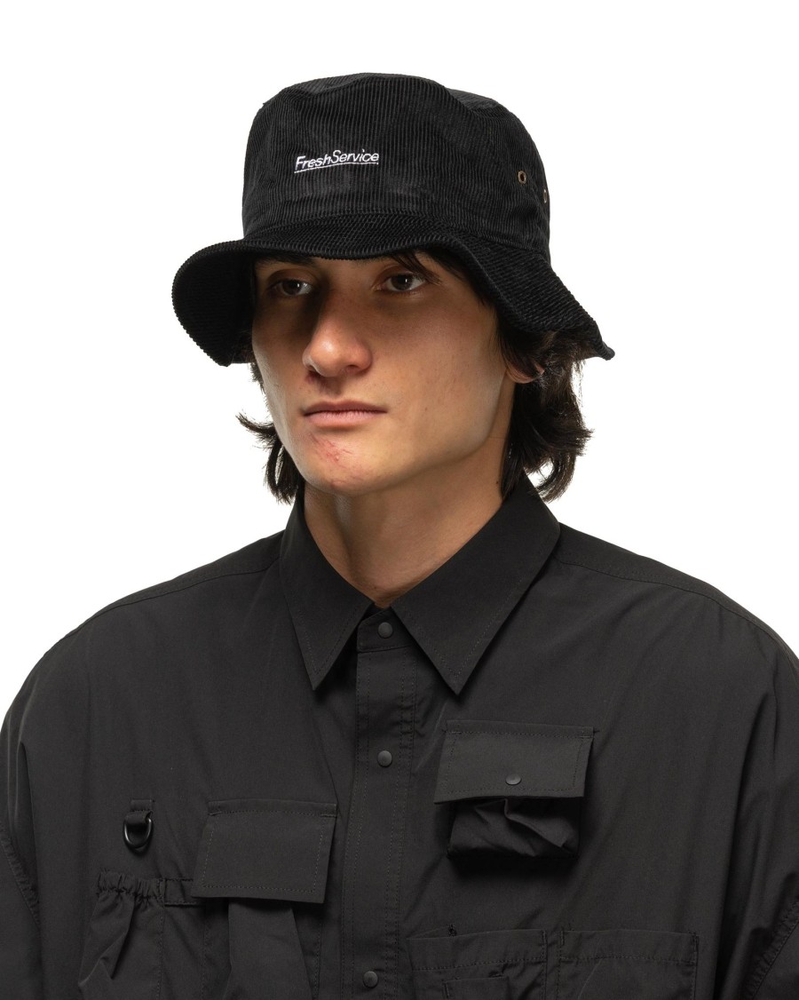 Online Corporate Corduroy Hat Black Accessories