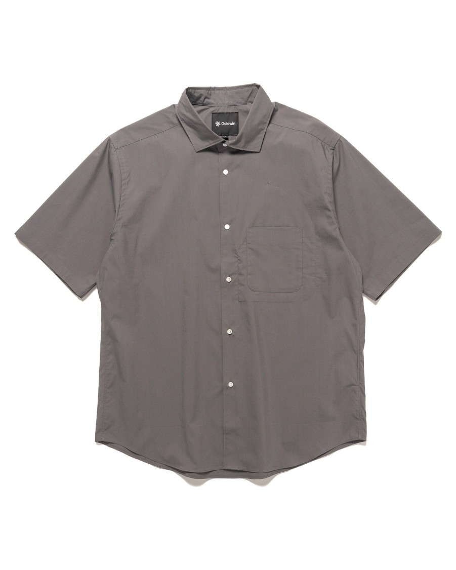 Clearance Comfortable S/S Shirt Gray Shirts