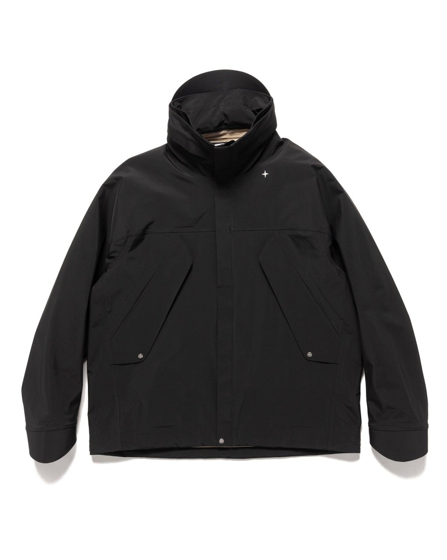 Online Stellina 3L Nylon Shell Jacket Black Outerwear