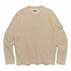 Clearance Ghost Piece Crewneck Knit Beige Knits