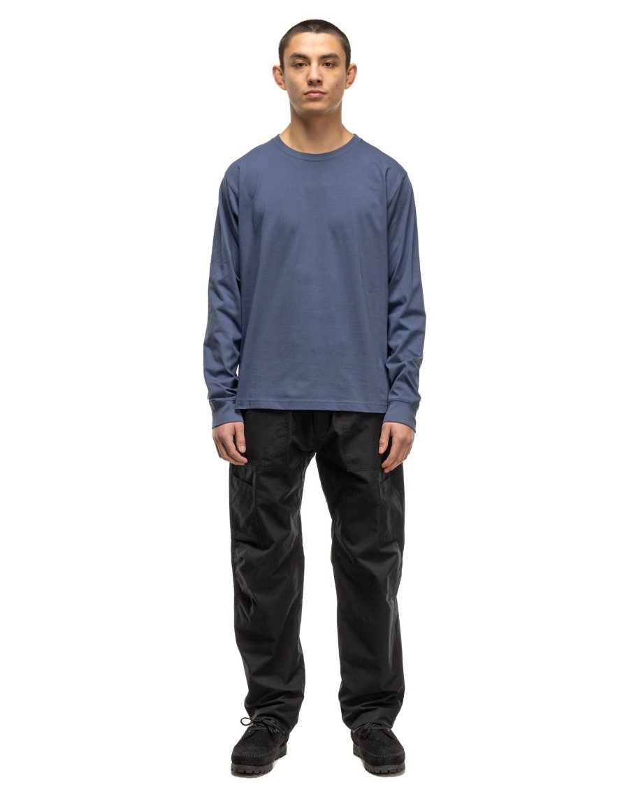 New Excel Relaxed Fit T-Shirt L/S-Siro Cotton Jersey Nightshadow T-Shirts