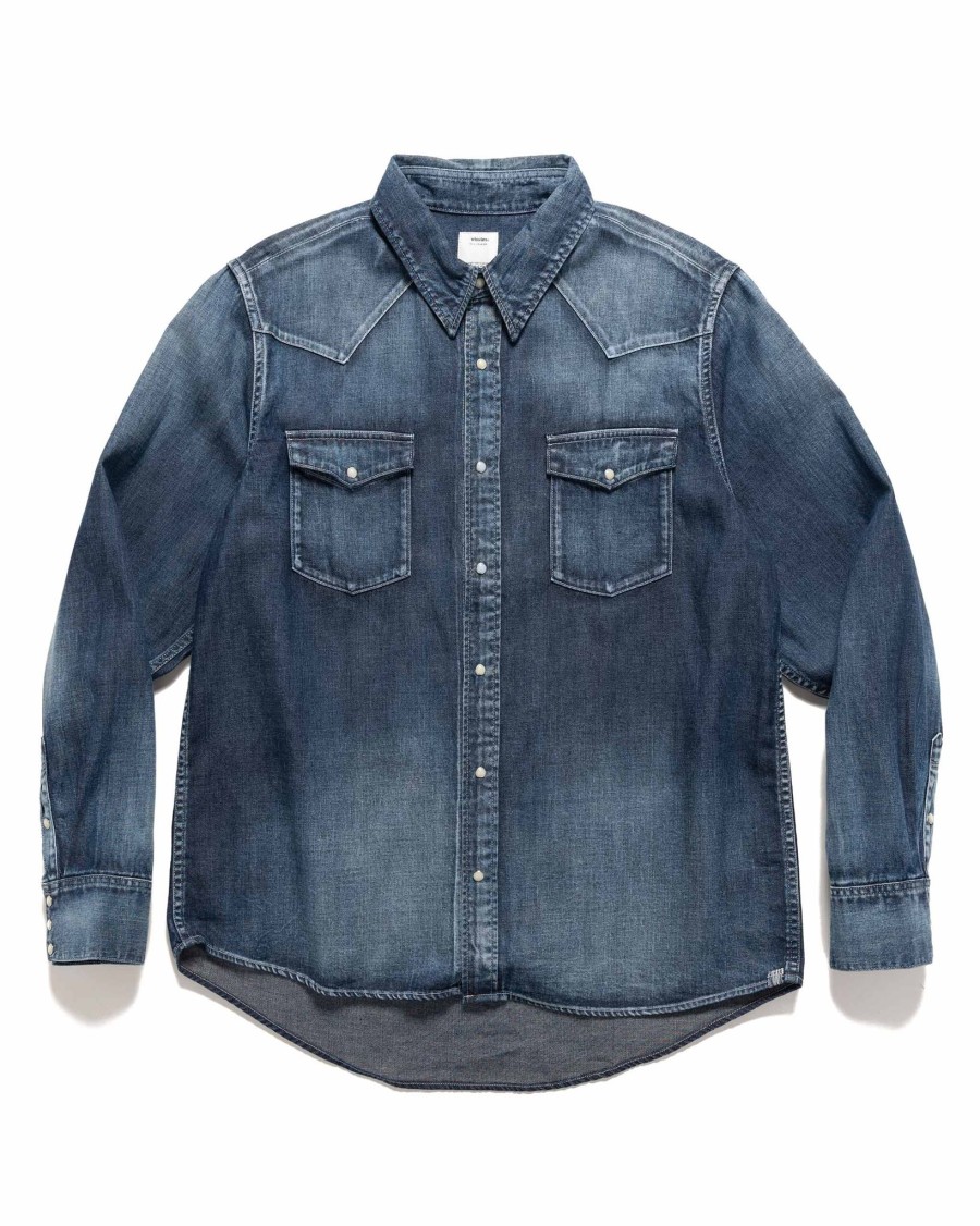 Online Social Sculpture Shirt Dmgd Indigo Shirts