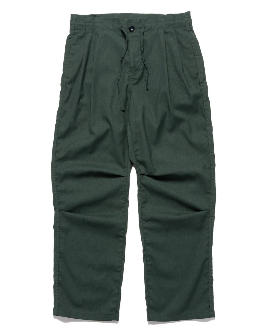 Clearance Worker Easy Pants P/C/Li Oxford Green Bottoms